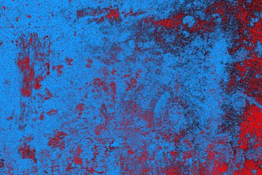 soyut mavi ve kırmızı doku, grunge arkaplan, boşluk duvar kağıdını kopyala