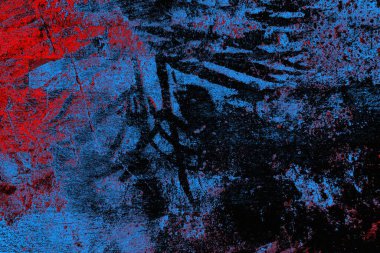 soyut mavi ve kırmızı doku, grunge arkaplan, boşluk duvar kağıdını kopyala