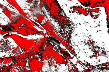 Soyut grunge arkaplanı. Monokrom dokusu. Siyah ve kırmızı desenli arka plan