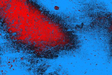 soyut mavi ve kırmızı doku, grunge arkaplan, boşluk duvar kağıdını kopyala