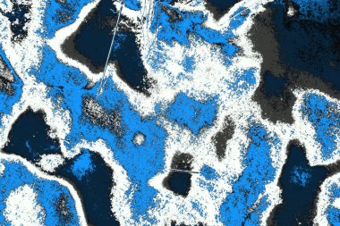 soyut mavi arkaplan, uzay duvar kağıdını kopyala