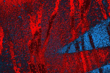 soyut mavi ve kırmızı doku, grunge arkaplan, boşluk duvar kağıdını kopyala