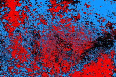 soyut mavi ve kırmızı doku, grunge arkaplan, boşluk duvar kağıdını kopyala