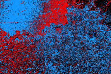 soyut mavi ve kırmızı doku, grunge arkaplan, boşluk duvar kağıdını kopyala