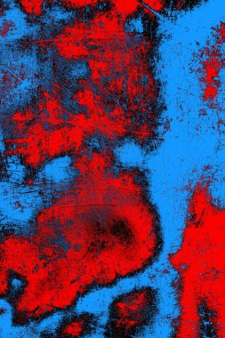 soyut mavi ve kırmızı doku, grunge arkaplan, boşluk duvar kağıdını kopyala