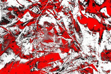 Soyut grunge arkaplanı. Monokrom dokusu. Siyah ve kırmızı desenli arka plan