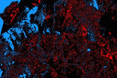 soyut mavi ve kırmızı doku, grunge arkaplan, boşluk duvar kağıdını kopyala