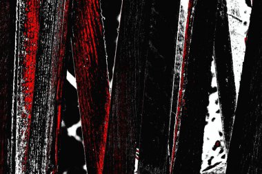 Soyut grunge arkaplanı. Monokrom dokusu. Siyah ve kırmızı desenli arka plan