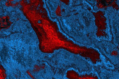 soyut mavi ve kırmızı doku, grunge arkaplan, boşluk duvar kağıdını kopyala