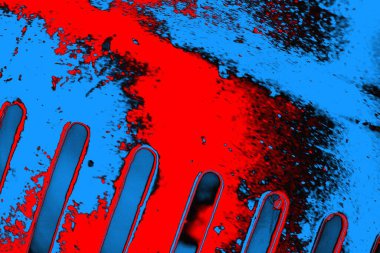 soyut mavi ve kırmızı doku, grunge arkaplan, boşluk duvar kağıdını kopyala