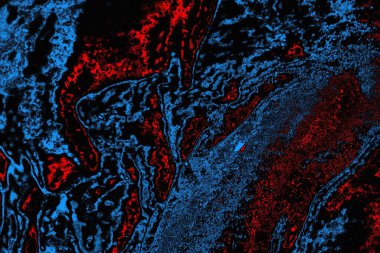 soyut mavi ve kırmızı doku, grunge arkaplan, boşluk duvar kağıdını kopyala