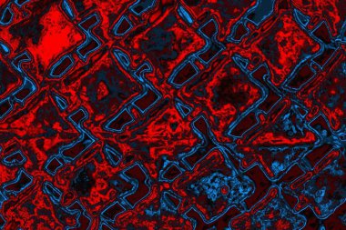 soyut mavi ve kırmızı doku, grunge arkaplan, boşluk duvar kağıdını kopyala