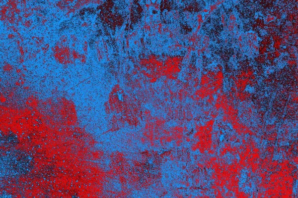 Abstrakte Blaue Und Rote Textur Grunge Hintergrund Kopierraum Tapete — Stockfoto