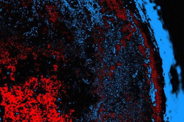 soyut mavi ve kırmızı doku, grunge arkaplan, boşluk duvar kağıdını kopyala