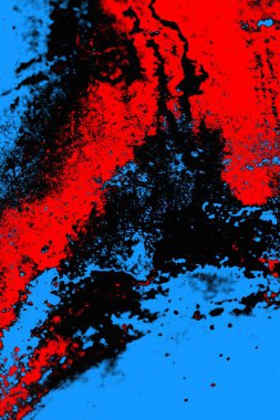 soyut mavi ve kırmızı doku, grunge arkaplan, boşluk duvar kağıdını kopyala