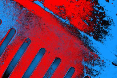 soyut mavi ve kırmızı doku, grunge arkaplan, boşluk duvar kağıdını kopyala