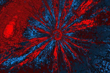 soyut mavi ve kırmızı doku, grunge arkaplan, boşluk duvar kağıdını kopyala