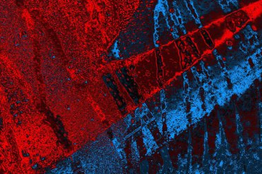 soyut mavi ve kırmızı doku, grunge arkaplan, boşluk duvar kağıdını kopyala