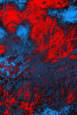soyut mavi ve kırmızı doku, grunge arkaplan, boşluk duvar kağıdını kopyala