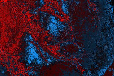 soyut mavi ve kırmızı doku, grunge arkaplan, boşluk duvar kağıdını kopyala
