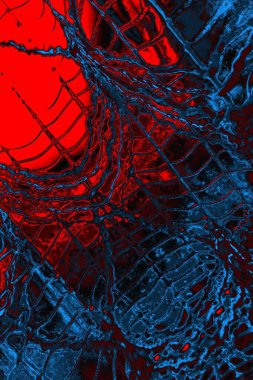 soyut mavi ve kırmızı doku, grunge arkaplan, boşluk duvar kağıdını kopyala