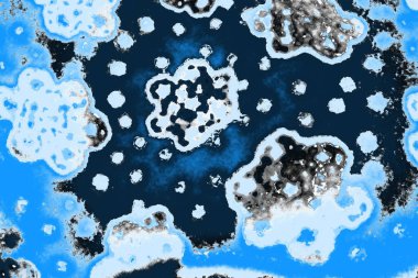 soyut mavi arkaplan, uzay duvar kağıdını kopyala