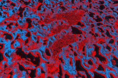 soyut mavi ve kırmızı doku, grunge arkaplan, boşluk duvar kağıdını kopyala