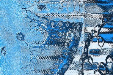 soyut mavi arkaplan, uzay duvar kağıdını kopyala