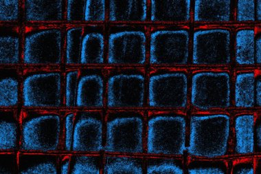 soyut mavi ve kırmızı doku, grunge arkaplan, boşluk duvar kağıdını kopyala