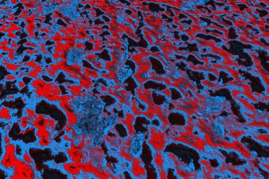 soyut mavi ve kırmızı doku, grunge arkaplan, boşluk duvar kağıdını kopyala