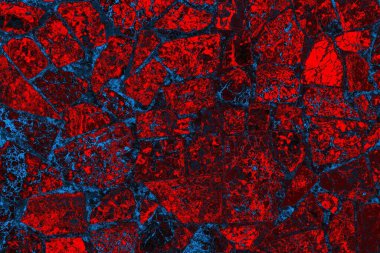 soyut mavi ve kırmızı doku, grunge arkaplan, boşluk duvar kağıdını kopyala