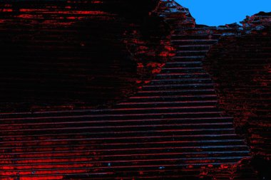 soyut mavi ve kırmızı doku, grunge arkaplan, boşluk duvar kağıdını kopyala