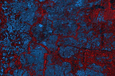 soyut mavi ve kırmızı doku, grunge arkaplan, boşluk duvar kağıdını kopyala