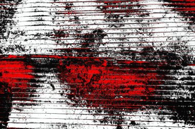 Soyut grunge arkaplanı. Monokrom dokusu. Siyah ve kırmızı desenli arka plan