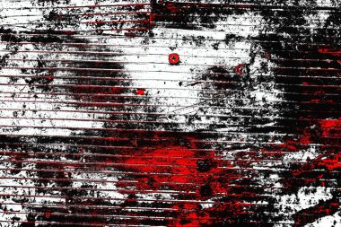 Soyut grunge arkaplanı. Monokrom dokusu. Siyah ve kırmızı desenli arka plan