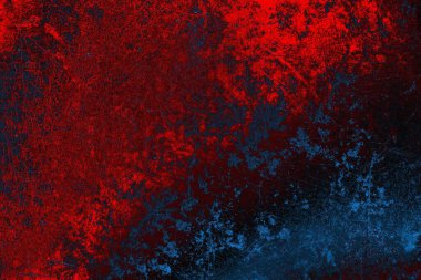soyut mavi ve kırmızı doku, grunge arkaplan, boşluk duvar kağıdını kopyala