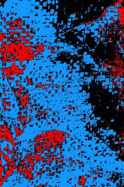 soyut mavi ve kırmızı doku, grunge arkaplan, boşluk duvar kağıdını kopyala