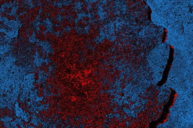 soyut mavi ve kırmızı doku, grunge arkaplan, boşluk duvar kağıdını kopyala