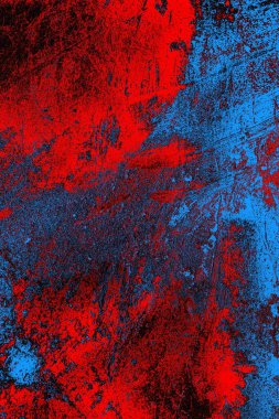 soyut mavi ve kırmızı doku, grunge arkaplan, boşluk duvar kağıdını kopyala