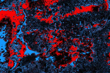 soyut mavi ve kırmızı doku, grunge arkaplan, boşluk duvar kağıdını kopyala