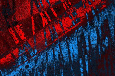 soyut mavi ve kırmızı doku, grunge arkaplan, boşluk duvar kağıdını kopyala