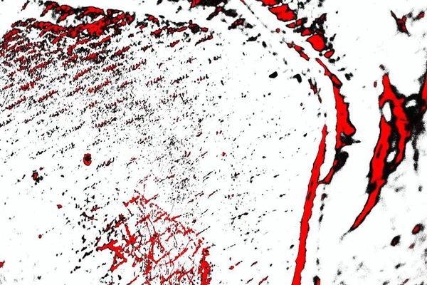 抽象的な黒と赤のテクスチャ グランジの背景 コピースペースの壁紙 — ストック写真