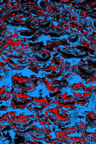 Abstrakte Blaue Und Rote Textur Grunge Hintergrund Kopierraum Tapete — Stockfoto