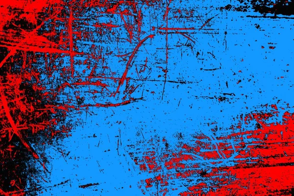 Abstrait Texture Bleue Rouge Fond Grunge Papier Peint Espace Copie — Photo