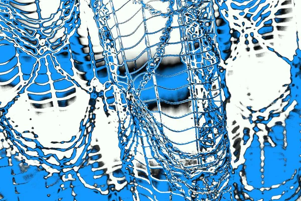 Abstraktní Modrá Černá Textura Grunge Pozadí Kopírovat Prostor Tapety — Stock fotografie