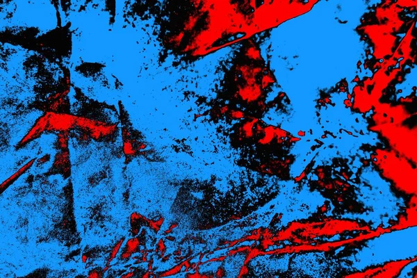 Abstrato Textura Azul Vermelho Fundo Grunge Papel Parede Espaço Cópia — Fotografia de Stock