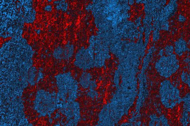 soyut mavi ve kırmızı doku, grunge arkaplan, boşluk duvar kağıdını kopyala