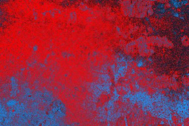 soyut mavi ve kırmızı doku, grunge arkaplan, boşluk duvar kağıdını kopyala