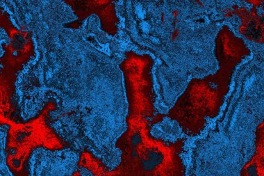 soyut mavi ve kırmızı doku, grunge arkaplan, boşluk duvar kağıdını kopyala