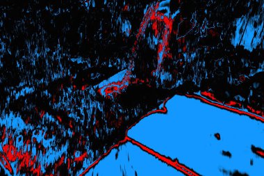 soyut mavi ve kırmızı doku, grunge arkaplan, boşluk duvar kağıdını kopyala